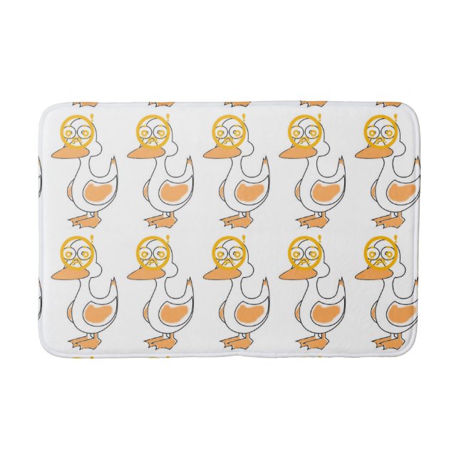 **FÅNIG DUCKIES** BATHROOM MAT BADRUMSMATTA (Framsidan)