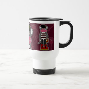 Fånig Emo Sock monkey Angsty Tecknade figurer Resemugg