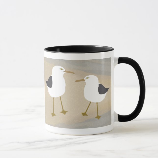 Fånig Fiskmåsar Mugg (Höger)