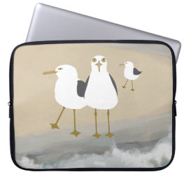 Fånig Fiskmåsar Neoprene Laptop sleeve 15 tum