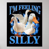 Fånig för  för Ljuny Goose Meme Bootleg Vintage