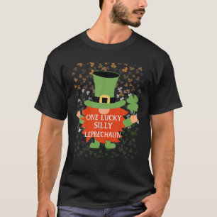 Fånig Funny St patrick's day Lucky Gnome Family Mo T Shirt