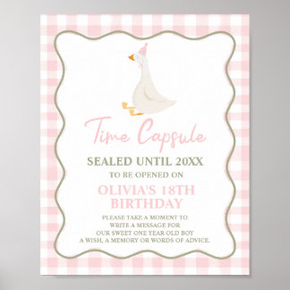 Fånig Ges Rosa 1: a födelsedagstidskapsel Poster