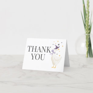 Fånig Goose Baby Shower Tack Kort