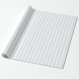 Fånig Goose Blue Gingham Födelsedagsfest Presentpapper