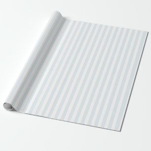 Fånig Goose Blue Gingham Födelsedagsfest Presentpapper