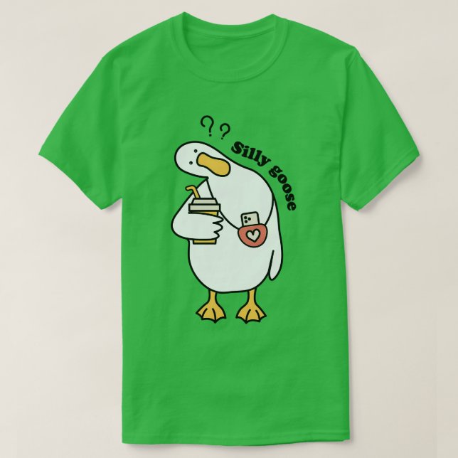 Fånig Goose Klubb 1 T Shirt (Design framsida)