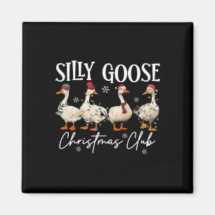 Fånig Goose Klubb  Den vackra julen Ljus Magnet