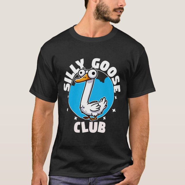 Fånig Goose Klubb T Shirt (Framsida)