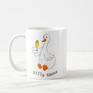 Fånig goose, Lung Goose, Goose Älskare Kaffemugg