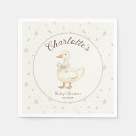 Fånig Goose på den lösa Pojke Shower Pappersservett