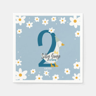 Fånig Goose Party Napkin Pappersservett