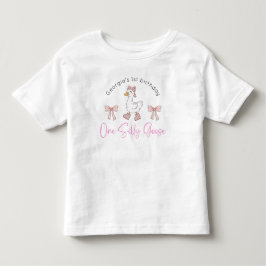 Fånig Goose Rosa Birthday T Shirt