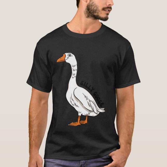Fånig Goose T Shirt (Framsida)
