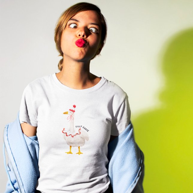 Fånig Goose T Shirt (Skapare uppladdad)