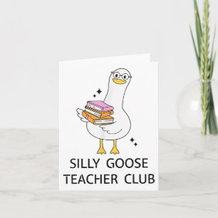 Fånig Goose Teacher Klubb, Back to school Kort