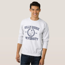 Fånig Goose Universiteten Crewhead Sweatshirt