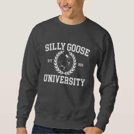 Fånig Goose Universiteten Crewhead Sweatshirt