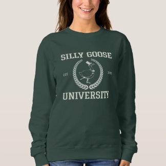 Fånig Goose Universiteten Sweater T Shirt