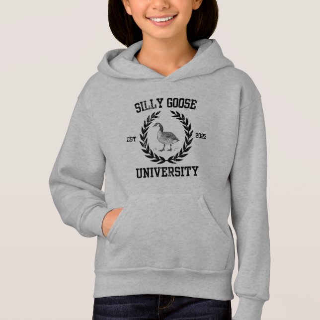Fånig Goose Universiteten T Shirt (Framsida)