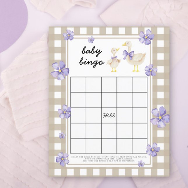 Fånig gosse - Babyduschbingo-spel (Skapare uppladdad)