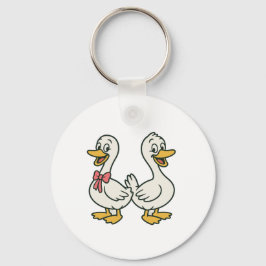 Fånig gosungar nyckelring