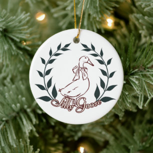 Fånig gurusornament julgransprydnad keramik