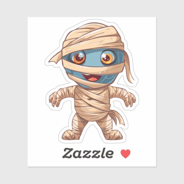 Fånig Halloween Monster Klistermärken (Ark)