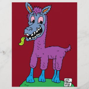 Fånig Lama Monster