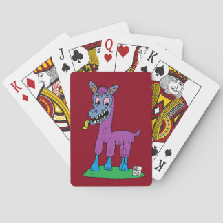 Fånig Lama Monster Casinokort