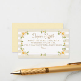 Fånig Little Goose Diaper Raffle-höljeskort Tilläggskort