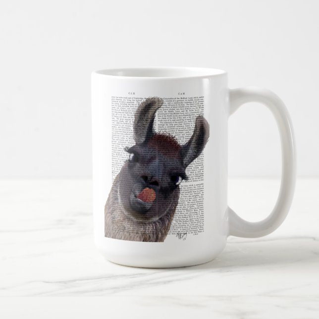 Fånig Llama Kaffemugg (Höger)