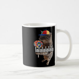 Fånig med Lollipop-PM Kaffemugg