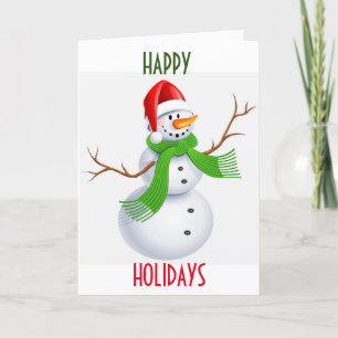 FÅNIG MEN ROLIGT CHRISTMAS GREETING CARD HELGKORT