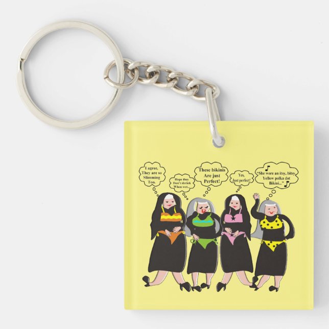 Fånig Nuns i Bikinis (Framsidan)
