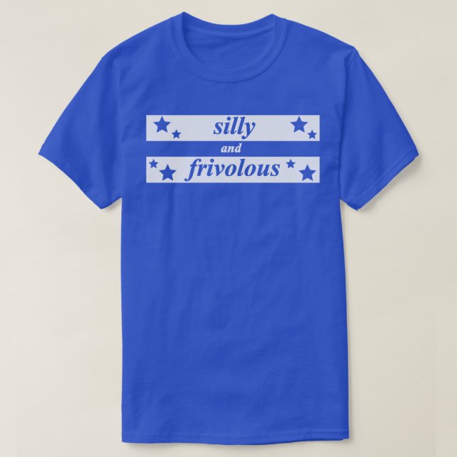 fånig och oseriöst t shirt (Design framsida)