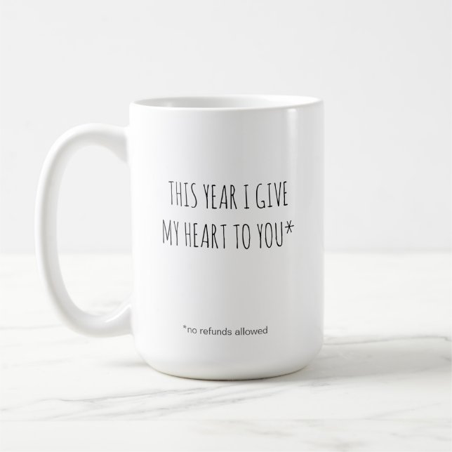Fånig Ost Mugg-gåva för alla hjärtans Kaffemugg (Vänster)
