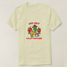 Fånig Peppers T-Shirt - Roligt och Quirky Design