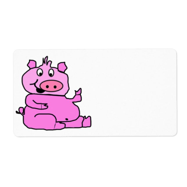 FÅNIG PIGGY FRAKTSEDEL (Framsidan)