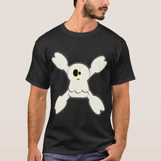 Fånig pirat t shirt (Framsida)