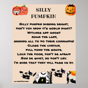 FÅNIG PUMPKIN POSTER