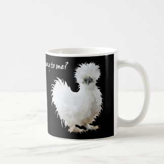Fånig Silkie med attityd Kaffemugg