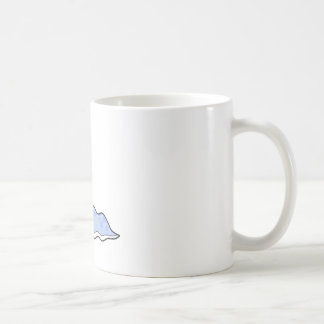 fånig sluggy blue monster kaffemugg