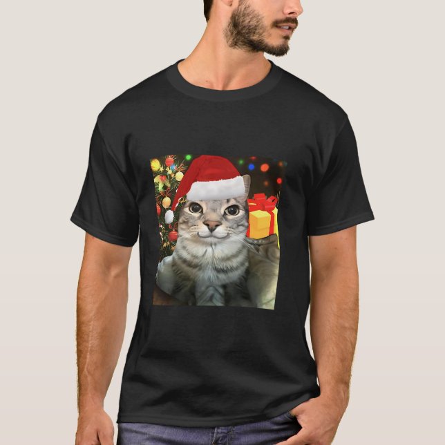 Fånig Stängande kattnummer T Shirt (Framsida)