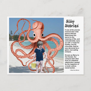 Fånig Stories: Människoätande vykort för bläckfisk