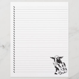Fånig Tecknad Mejerikoks linda Pet Letterhead