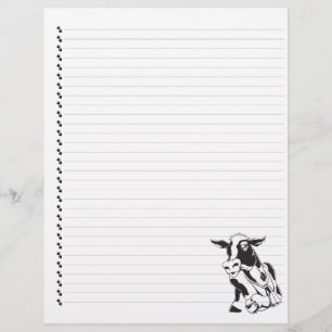 Fånig Tecknad Mejerikoks linda Pet Letterhead