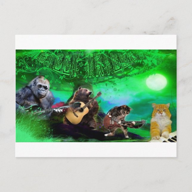 Fånig Trilly Postard Vykort (Framsida)