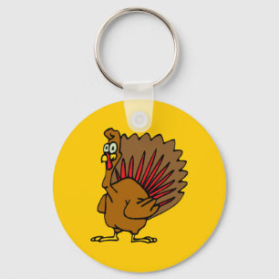 Fånig Turkiet Nyckelring