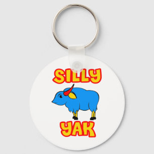 Fånig Yak Nyckelring
